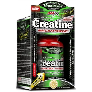 Хелат Креатину Магнія (Креатин + Магній в хелатній формі), Amix, MuscleCore DW - Creatine MagnaPOWER - 120 капс