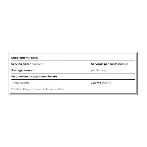 Магній бісгліцинат, Amix, Performance Amix MagneChel Magnesium Chelate - 90 веган капс