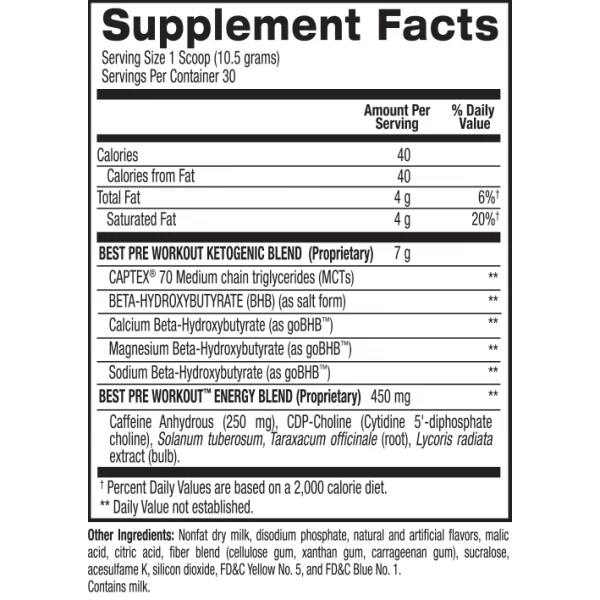 Предтрен, BPi, Best PreWorkout - 315 г