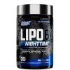 Жиросжигатель для применения в вечернее время, Nutrex Research, Lipo 6 Black NightTime UC - 30 капс  