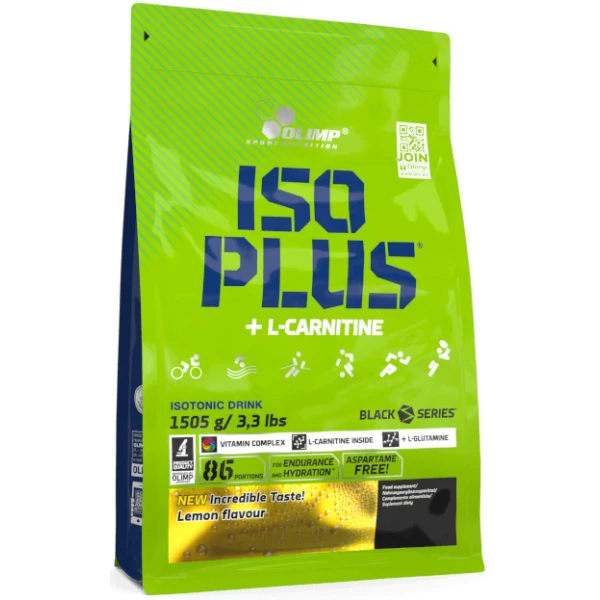 Ізотонік порошковий з Л-Карнітином, Olimp Labs, Iso Plus powder - 1,5 кг