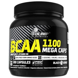 Незамінні амінокислоти ВСАА в капсулах, Olimp Labs, BCAA Mega  - 300 Caps