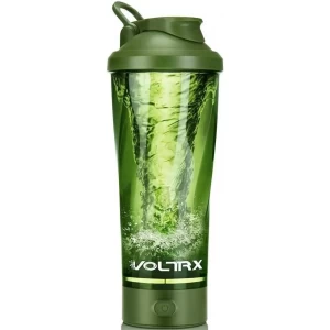 Шейкер спортивный электрический, Voltrx, VortexBoost - 600 мл - Зеленый