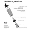 Шейкер спортивний електричний, Voltrx, VortexBoost - 600 мл - Чорний