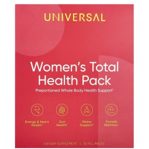 Комплекс для женского здоровья, Universal Nutrition, Women's Total Health - 30 пак