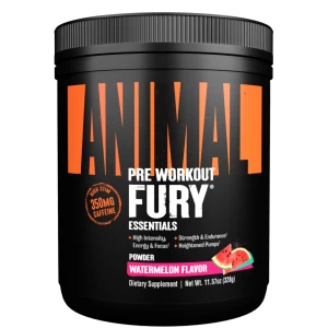 Предтренировочный комплекс с ВСАА, Universal Nutrition, Animal Fury - 328 г