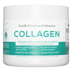Гідролізований колаген з гіалуроновою кислотою, Earths Creation, Collagen Hydrolyzed - 177 г