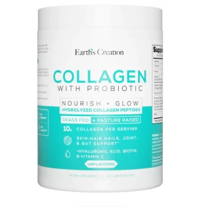 Гідролізат Колагену пептидний + пробіотики, Earth's Creation, Collagen Advanced - 275 г