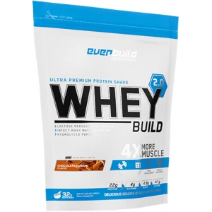 Протеїн концентрат сироватковий, Everbuild Nutrition, Whey Protein Build 2.0 - 1 кг
