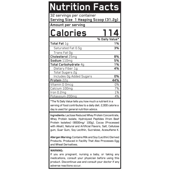 Сироватковий протеїн, Everbuild Nutrition, Whey Protein Build 2.0 - 2,27 кг