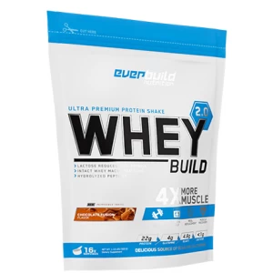 Протеїн 70% білка, Everbuild Nutrition, Whey Protein Build 2.0 - 500 г