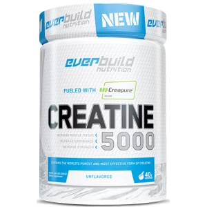 100% креатин моногидрат, Everbuild Nutrition, Creapure® Creatine Monohydrate 5000 - 200 г