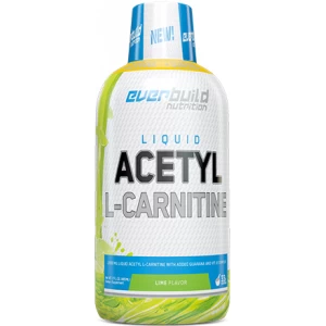 Л-карнитин ацетил с Гуараной, Everbuild Nutrition, Liquid Acetyl L-Carnitine + Guarana - 495 мл 
