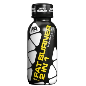 Жироспалювач (енергетик) в шоті, Fitness Authority, Fat Burner 2 in 1 - 120 мл 