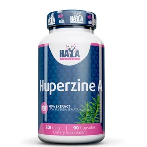 Гуперзін А (підтримка здоров'я мозку), Haya Labs, Huperzine A 98% Extract 200 мкг - 90 капс