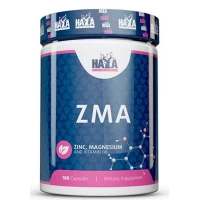 Мінерали Цинк, Магній + Вітамін В6, Haya Labs, ZMA - 180 капс