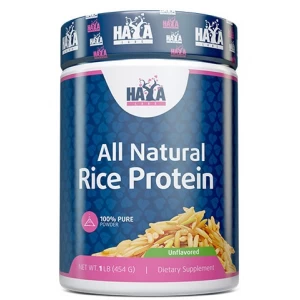 Рисовий протеїн (натуральний смак), Haya Labs, 100% All Natural Rice Protein - 454 г