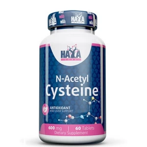 N-Ацетилцистеїн 600 мг, Haya Labs, N-Acetyl L-Cysteine - 60 таб