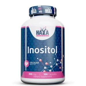 Інозітол (Вітамін В8), Haya Labs, Inositol 500 мг - 100 капс