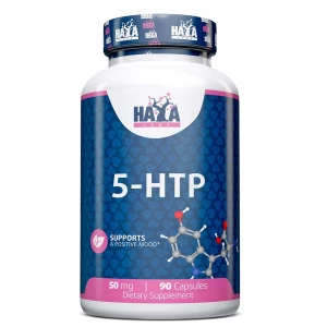 5-гідроксітриптофан 50 мг, Haya Labs,  5-HTP 50 мг - 90 капс
