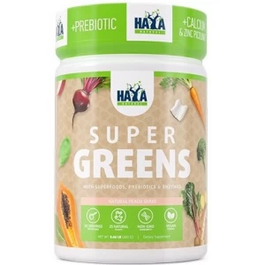 Рослинно-мінеральна суміш для очищення організму, Haya Labs, Super Greens - 300 г