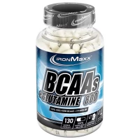 Аминокислоты ВСАА + Глютамин, IronMaxx, BCAA´s + Glutamine 800 - 130 капс