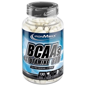 Аминокислоты ВСАА + Глютамин, IronMaxx, BCAA´s + Glutamine 800 - 130 капс