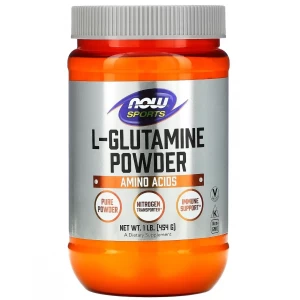 Глютамін в порошку, NOW, L-Glutamine NOW - 454 г