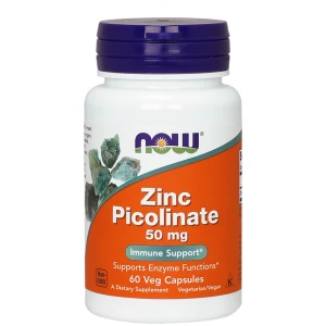 Цинк піколінат, NOW, Zinc Picolinate 50 мг 