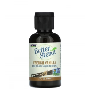 Подсластитель натуральный, NOW, Better Stevia Liquid Sweetener - 60 мл