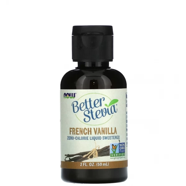 Подсластитель натуральный, NOW, Better Stevia Liquid Sweetener - 60 мл