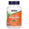 Хлорелла органічна, NOW, Chlorella 500 мг - 200 таб