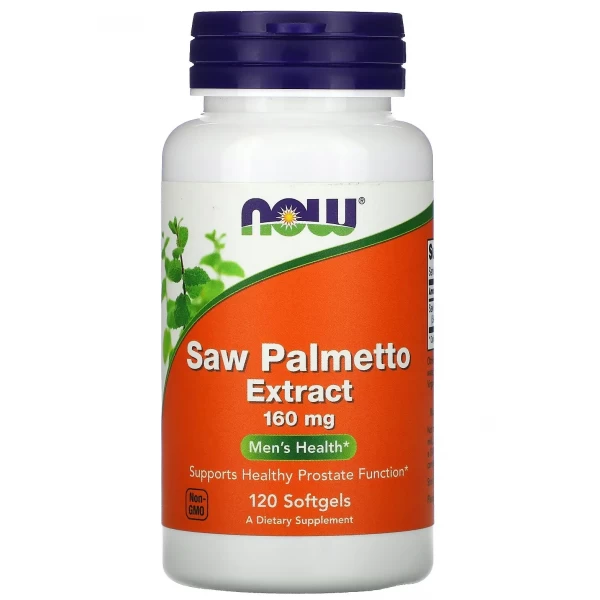 Экстракт Со Пальметто (здоровье простаты), NOW, Saw Palmetto Extract 160 мг 