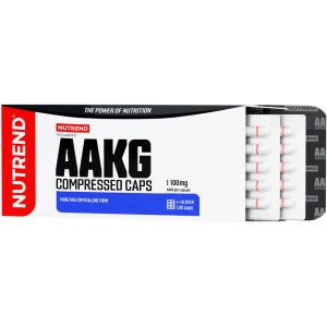 Аргинин в форме альфа-кетоглутарат, Nutrend, AAKG Compressed - 120 капс