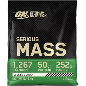 Багатокомпонентний гейнер, Optimum Nutrition, Serious Mass EU - 5,45 кг