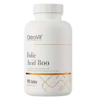 Фолиевая кислота (Витамин В9), OstroVit, Folic Acid - 90 таб