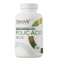 Фолієва кислота (Вітамін В9), OstroVit, Folic Acid - 90 таб