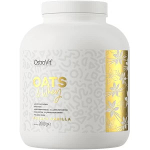 Вівсяне борошно з сироватковим білком, OstroVit, Oats & Whey - 2 кг - Ваніль