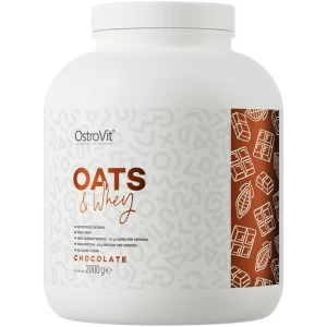 Вівсяне борошно з сироватковим білком, OstroVit, Oats & Whey - 2 кг - Шоколад