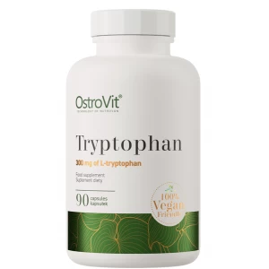 Амінокислота незамінна Л-триптофан, OstroVit, Tryptophan (Vegan) - 90 веган капс