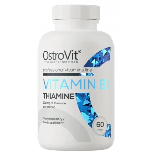 Тіамін (В1), OstroVit, Vitamin B1 Thiamine - 60 капс