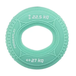 Эспандер кистевой силиконовый PowerPlay PP-4330 Hand Grip Loops Large (22.5-27 кг) – мятный