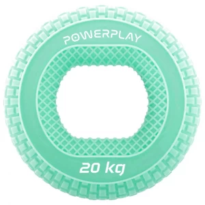Эспандер кистевой силиконовый PowerPlay PP-4333 Hand Grip Medium - 20 кг - зеленый