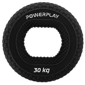 Эспандер кистевой силиконовый PowerPlay PP-4333 Hand Grip Hard - 30 кг - черный