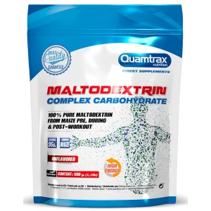 Вуглеводи (Мальтодекстрін), Quamtrax, Maltodextrin - 500 г
