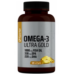 Омега 3 55% рыбий жир, Sporter, Omega-3 Ultra Gold - 120 гель капс