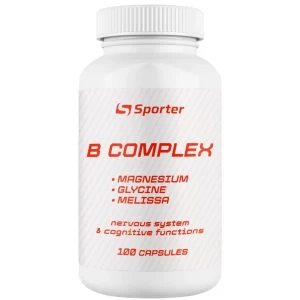 Комплекс для нервной системы, Sporter, Vitamin B Complex - 100 капс