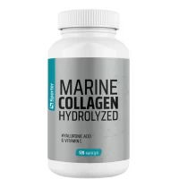 Рыбный коллаген для кожи с гиалуронкой, Sporter, Marine Collagen + Hyaluronic Acid – 120 капс