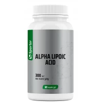 Альфа-липоевая кислота (антиоксидант), Sporter, Alpha Lipoic Acid 300 мг - 60 капс
