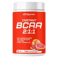 Незамінні амінокислоти ВСАА, Sporter, BCAA Instant 300 г - грейпфрут